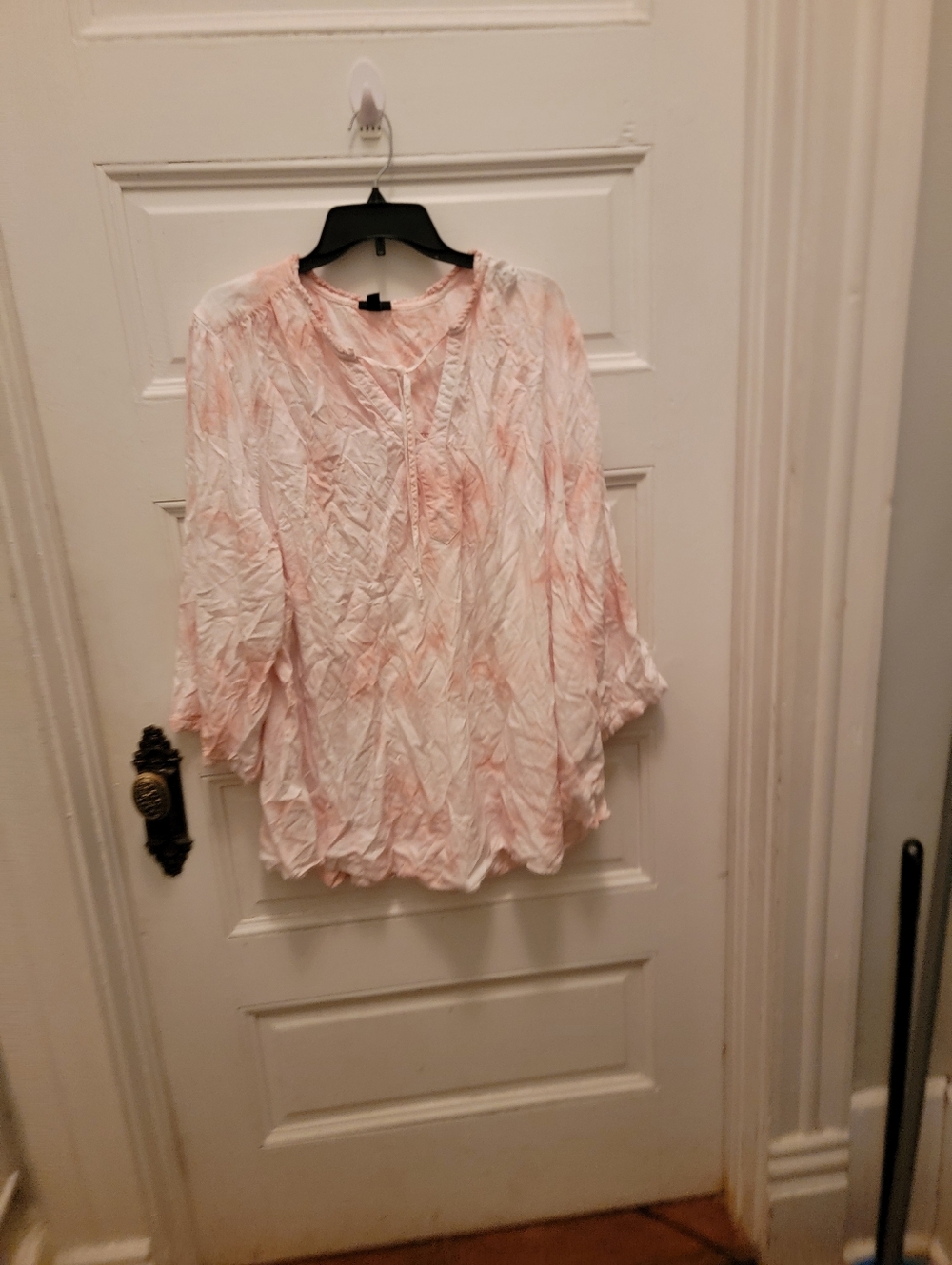 Torrid Pale Pink  Peasant Tunic 4X